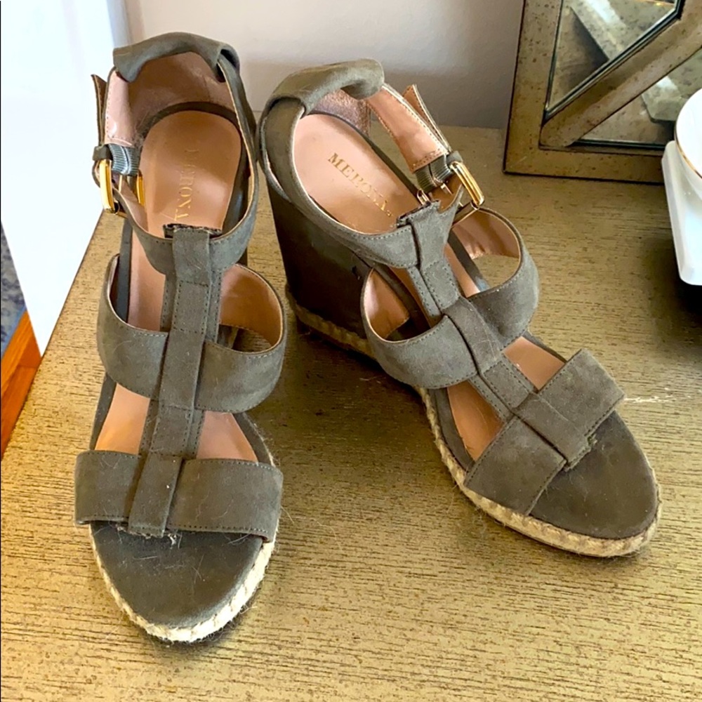 Olive Wedges/Heels